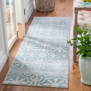 Safavieh Martha Stewart Isabella Turquoise / Ivory Area Rug Room Scene Feature