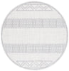 Safavieh Martha Stewart Serenity Ivory / Grey Area Rug Round