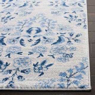 Safavieh Martha Stewart MSR2856 Cream / Blue Area Rug Detail