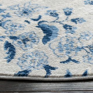Safavieh Martha Stewart MSR2856 Cream / Blue Area Rug Detail