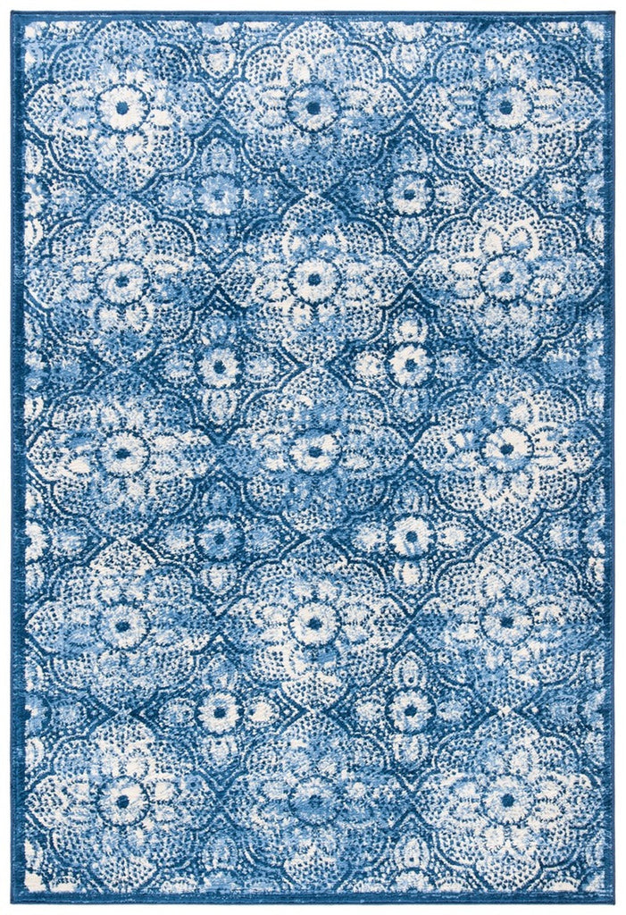 Safavieh Martha Stewart MSR2862 Navy / Creme Area Rug main image