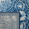 Safavieh Martha Stewart MSR2862 Navy / Creme Area Rug Backing