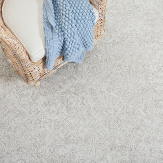 Safavieh Martha Stewart MSR3275 Light Grey / Taupe Area Rug Detail