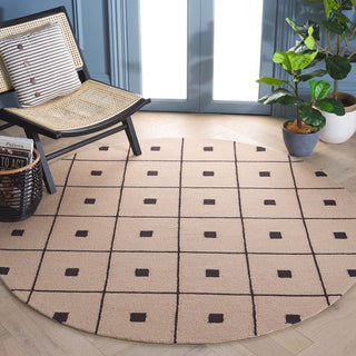 Safavieh Martha Stewart MSR3361Z Beige / Black Area Rug Room Scene Feature