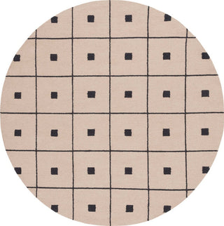 Safavieh Martha Stewart MSR3361Z Beige / Black Area Rug Round