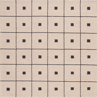 Safavieh Martha Stewart MSR3361Z Beige / Black Area Rug Square