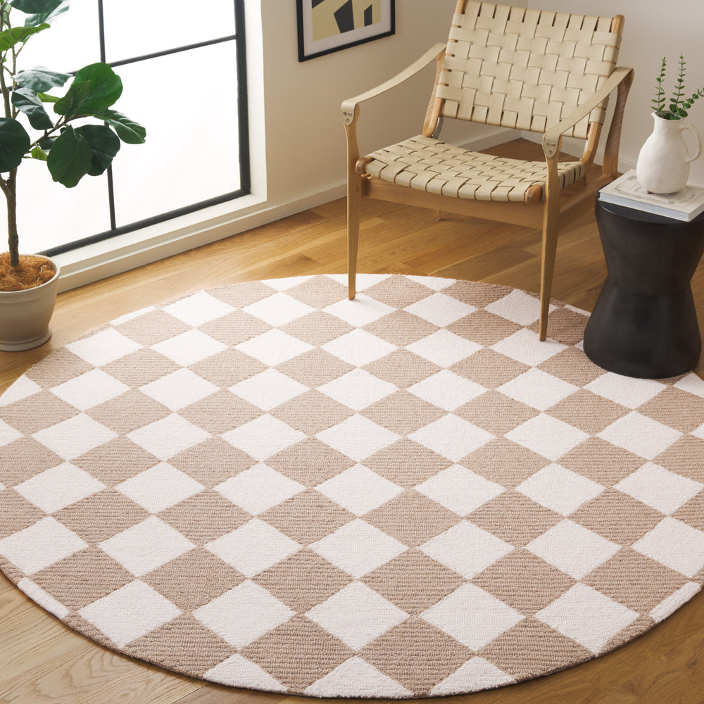 Safavieh Martha Stewart 300 MSR3362B Natural / Beige Area Rug Room Scene Feature