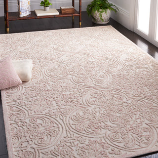Safavieh Martha Stewart MSR3511U Ivory / Pink Area Rug Room Scene
