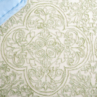Safavieh Martha Stewart MSR3511Y Ivory / Green Area Rug Detail