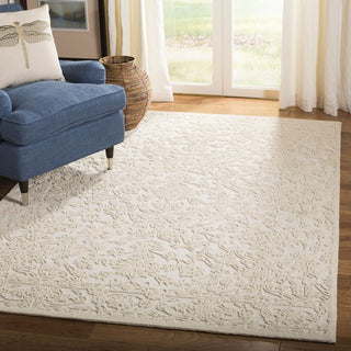 Safavieh Martha Stewart MSR3512 Ivory Area Rug Room Scene Feature