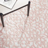 Safavieh Martha Stewart MSR3513 Ivory / Pink Area Rug Detail