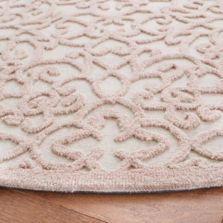 Safavieh Martha Stewart MSR3513 Ivory / Pink Area Rug Detail