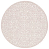 Safavieh Martha Stewart MSR3513 Ivory / Pink Area Rug Round