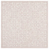 Safavieh Martha Stewart MSR3513 Ivory / Pink Area Rug Square