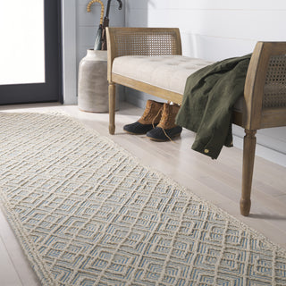 Safavieh Martha Stewart MSR3524A Ivory / Blue Area Rug Room Scene