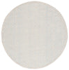 Safavieh Martha Stewart MSR3524A Ivory / Blue Area Rug Round