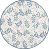 Safavieh Martha Stewart MSR3526A Ivory / Grey Area Rug Round