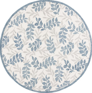 Safavieh Martha Stewart MSR3526A Ivory / Grey Area Rug Round