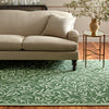 Safavieh Martha Stewart MSR3527Y Green Area Rug Room Scene Feature