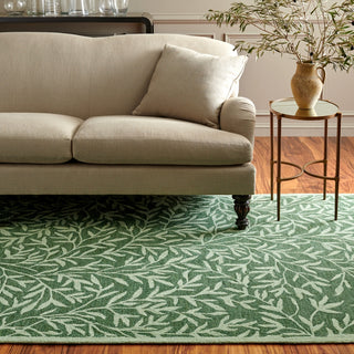 Safavieh Martha Stewart MSR3527Y Green Area Rug Room Scene Feature