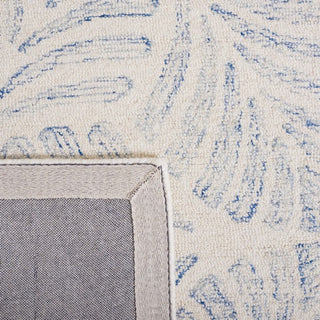 Safavieh Martha Stewart MSR3529 Ivory / Blue Area Rug Backing