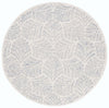 Safavieh Martha Stewart MSR3529 Ivory / Blue Area Rug Round