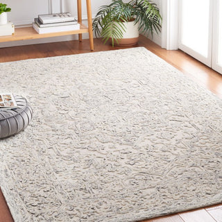 Safavieh Martha Stewart MSR3532 Ivory / Charcoal Area Rug Room Scene Feature