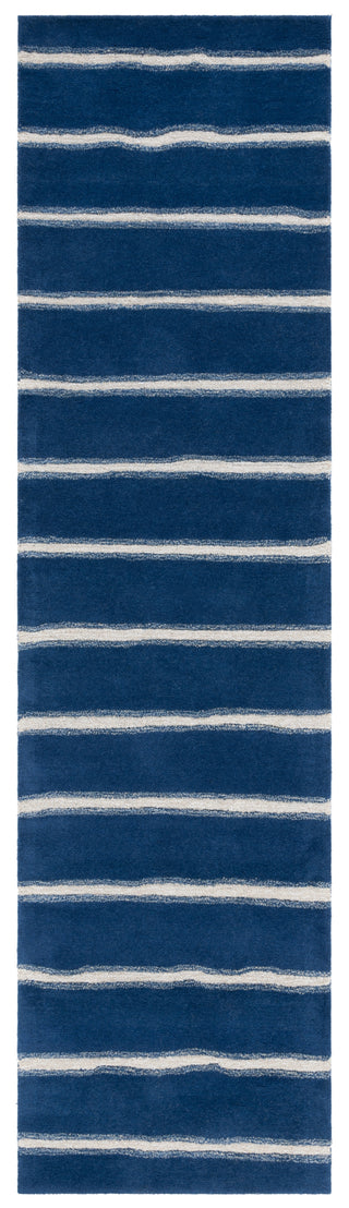 Safavieh Martha Stewart MSR3617 Wrought Iron / Navy Area Rug 