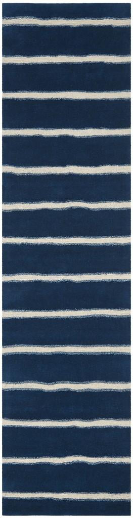 Safavieh Martha Stewart MSR3617 Wrought Iron / Navy Area Rug 