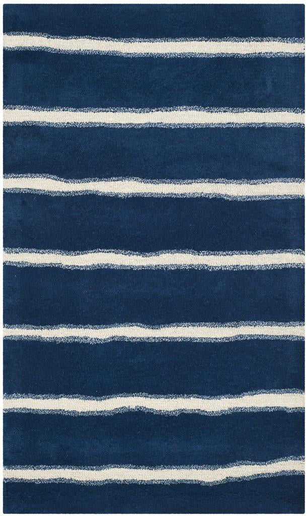 Safavieh Martha Stewart MSR3617 Wrought Iron / Navy Area Rug main image