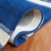Safavieh Martha Stewart MSR3617 Wrought Iron / Navy Area Rug Detail