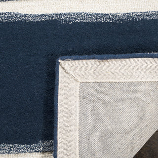 Safavieh Martha Stewart MSR3617 Wrought Iron / Navy Area Rug Backing