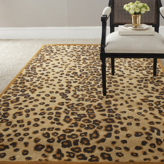 Safavieh Martha Stewart MSR3621 Teak Area Rug Room Scene Feature
