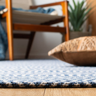 Safavieh Martha Stewart MSR401 Blue / Grey Area Rug Detail