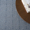 Safavieh Martha Stewart MSR401 Blue / Grey Area Rug Detail
