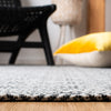 Safavieh Martha Stewart MSR402 Charcoal / Grey Area Rug Detail