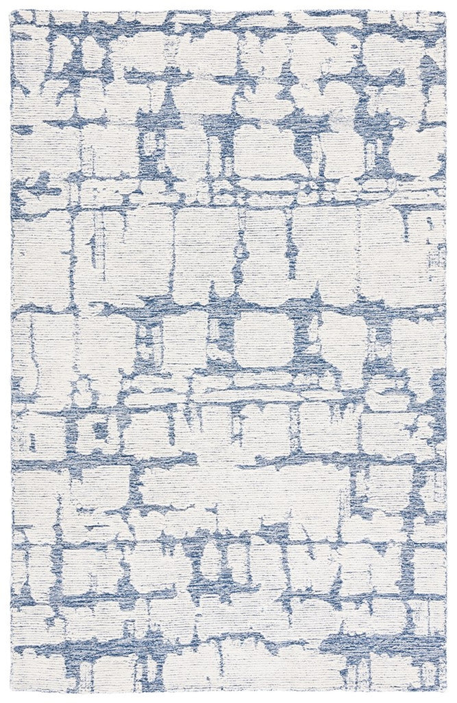Safavieh Martha Stewart MSR4533 Blue / Ivory Area Rug main image