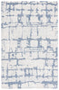 Safavieh Martha Stewart MSR4533 Blue / Ivory Area Rug 