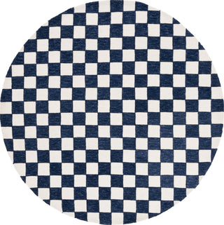 Safavieh Martha Stewart MSR4760N Navy / Ivory Area Rug Round