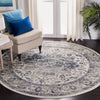 Safavieh Martha Stewart MSR868 Ivory / Blue Area Rug Room Scene Feature