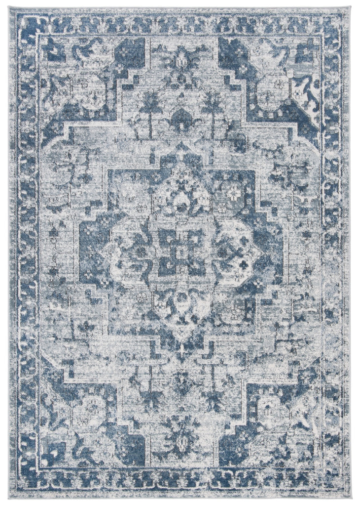 Safavieh Martha Stewart MSR883 Navy / Ivory Area Rug main image