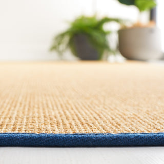 Safavieh Martha Stewart MSR9501 Natural / Navy Area Rug Detail