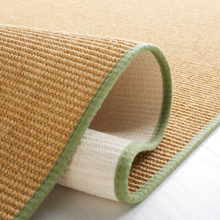 Safavieh Martha Stewart MSR9501 Natural / Green Area Rug Detail