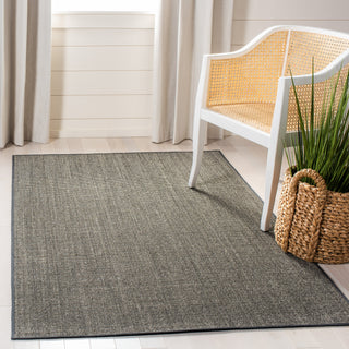 Safavieh Martha Stewart MSR9501 Charcoal Area Rug Room Scene Feature