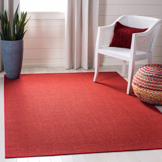 Safavieh Martha Stewart MSR9501 Red Area Rug Room Scene Feature