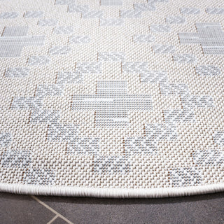 Safavieh Martha Stewart Indoor/Outdoor Ivory / Grey Machine Washable Area Rug Main