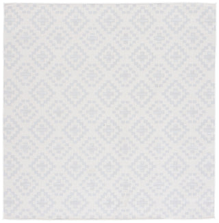 Safavieh Martha Stewart Indoor/Outdoor Ivory / Grey Machine Washable Area Rug Square