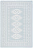 Safavieh Martha Stewart Indoor/Outdoor Aqua / Blue Ivory Machine Washable Area Rug main image