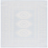 Safavieh Martha Stewart Indoor/Outdoor Aqua / Blue Ivory Machine Washable Area Rug Square