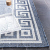 Safavieh Martha Stewart Indoor/Outdoor Grey / Cream Machine Washable Area Rug Detail